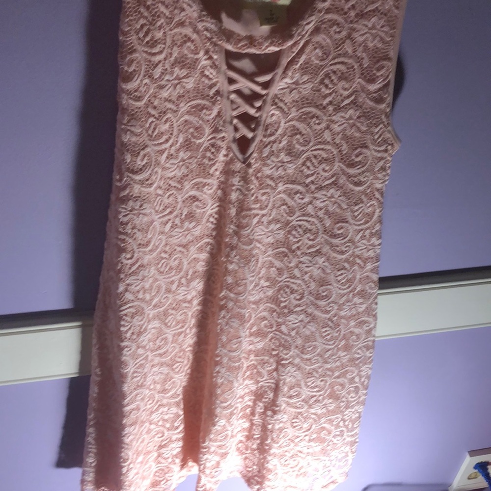 pink dress
